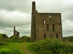 SOUTH WHEAL FRANCES- Pascoe's Shaft Wallpaper