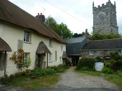 ST. CLEMENT CHURCH LYCH GATE Wallpaper