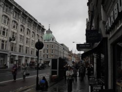 A wet and gloomy London