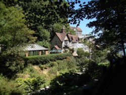 Shanklin Chine Visitor Centre. Wallpaper