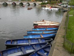 Row boats for hire Wallpaper