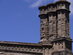 Ornate Chimneys Wallpaper