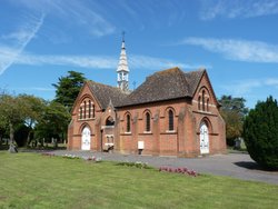 Cemetery Chapel Wallpaper