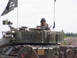 Bovington Camp Tank display Wallpaper