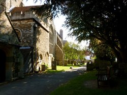 The Parish Church of Rye Wallpaper