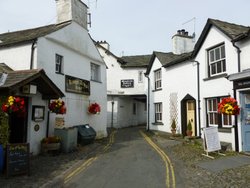 Hawkshead interior. Wallpaper