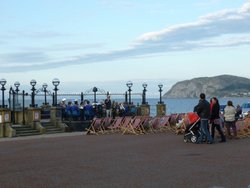 Llandudno Bandstand. Wallpaper