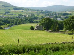 View of Hawes. Wallpaper