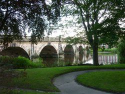 The English Bridge, Shrewsbury Wallpaper