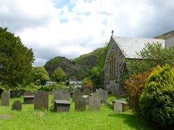 Church in Beddgelert Wallpaper