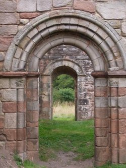 Ruins White Ladies Priory