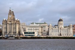 Merseyside Waterfront Wallpaper