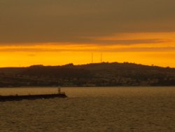 Sunset over Torquay Wallpaper