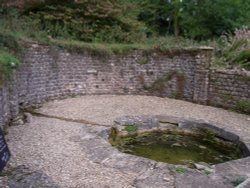 Roman Villa Water Shrine Wallpaper