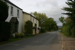 Main Street, Armscote Village Wallpaper