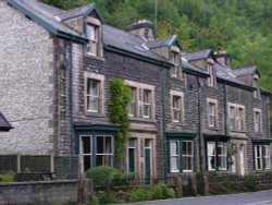 Cottage Row, Miller's Dale Wallpaper