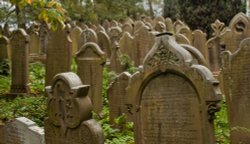 The graveyard, Haworth Parish Church Wallpaper