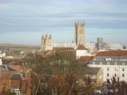 Canterbury skyline Wallpaper