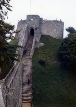 The Keep at Carisbrooke Castle