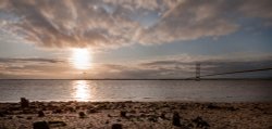 Humber Bridge 4-12-11 Wallpaper