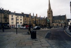 The Market Place, since been refurbished Wallpaper