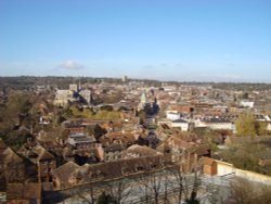 Winchester view from St. Giles' Hill