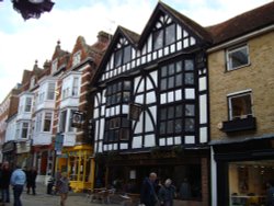 High Street, God Begot House Wallpaper