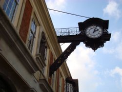 High Street, the great bracket clock Wallpaper