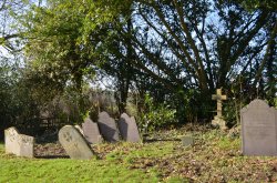 Cranoe Churchyard Wallpaper