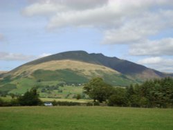 Blencathra from Castlerigg Stone Circle Wallpaper