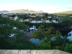 Portree from the Apothecary's Tower Wallpaper