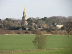 Keyston Church Wallpaper