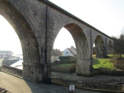 Railway Viaduct Wallpaper