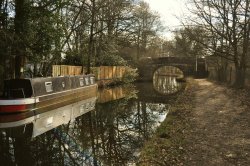 Mytchett Bridge Wallpaper