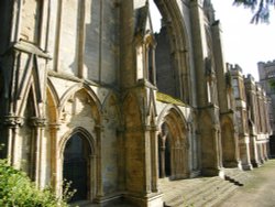 West Front, Newstead Abbey Wallpaper