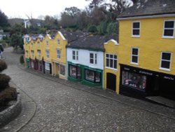 Model of the Old Village High Street at Shanklin. Wallpaper