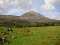 Beinn na Caillich from the B8083 Wallpaper