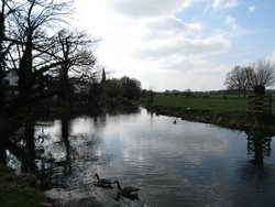 Denford River view Wallpaper