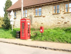 Denford Post and Telephone boxes Wallpaper