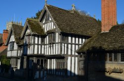 Timbered House in Potterne Wallpaper