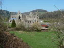 Tintern Abbey-- The Tablemat and Coaster Shot Wallpaper