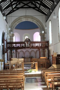 Interior of St. Thomas of Canterbury Church, Goring
