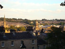 Lancaster from Castle Hill Wallpaper