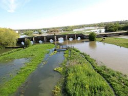 Irthlingborough floods Wallpaper