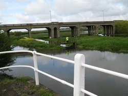 Irthlingborough floods Wallpaper