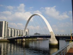 The Squinty Bridge and the Clyde Arc
