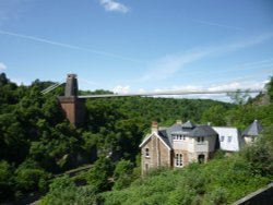 The Suspension Bridge Wallpaper