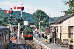 Bronwydd Arms Station, near Carmarthen Wallpaper