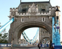 Tower Bridge from the roadway