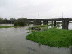 Irthlingborough floods Wallpaper